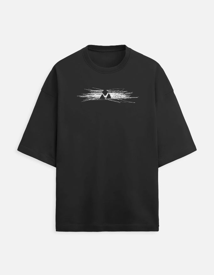 FAKTA HOUSE Unisex Oversized T-Shirt – Black Hover