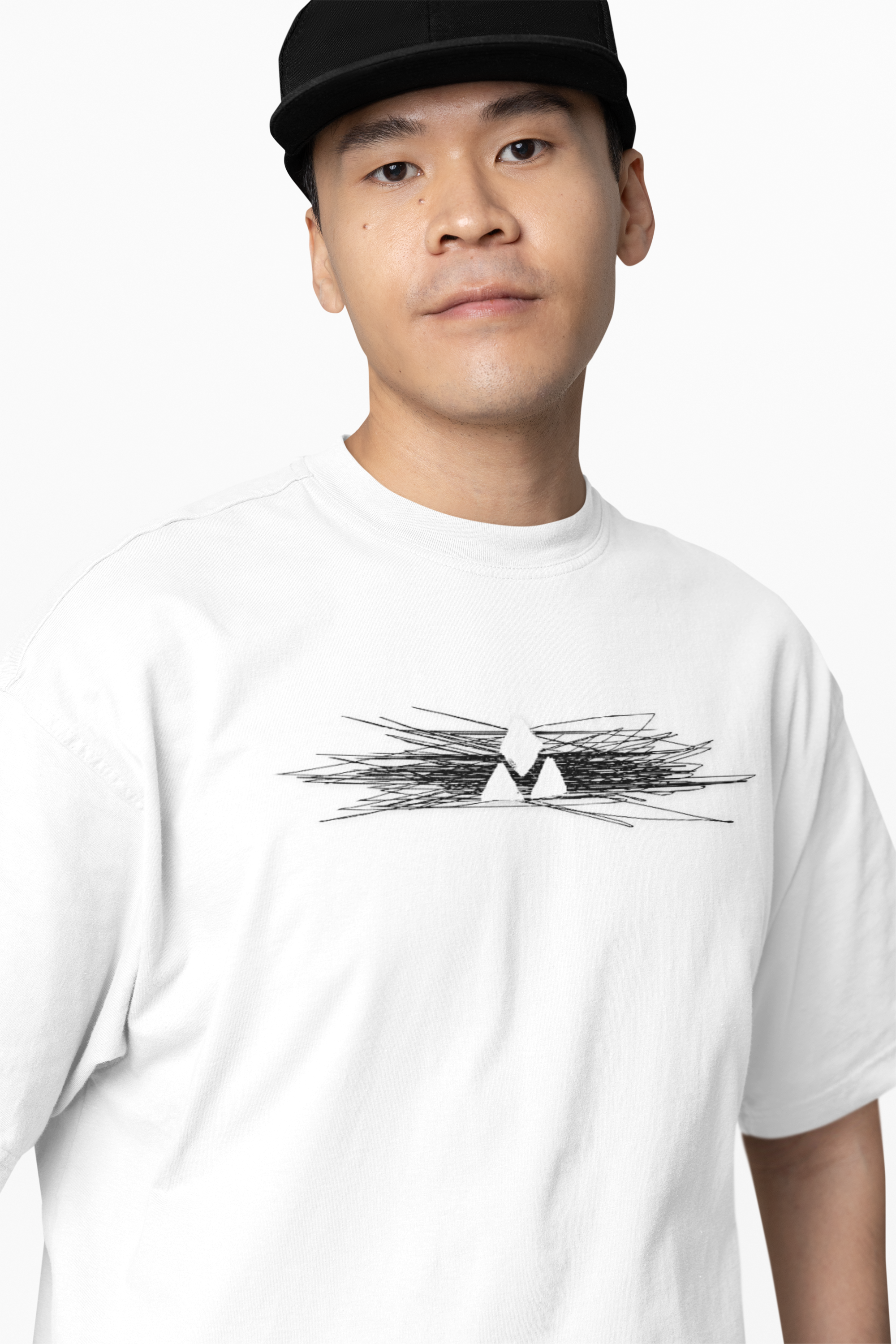 FAKTA HOUSE Unisex Oversized T-Shirt – White