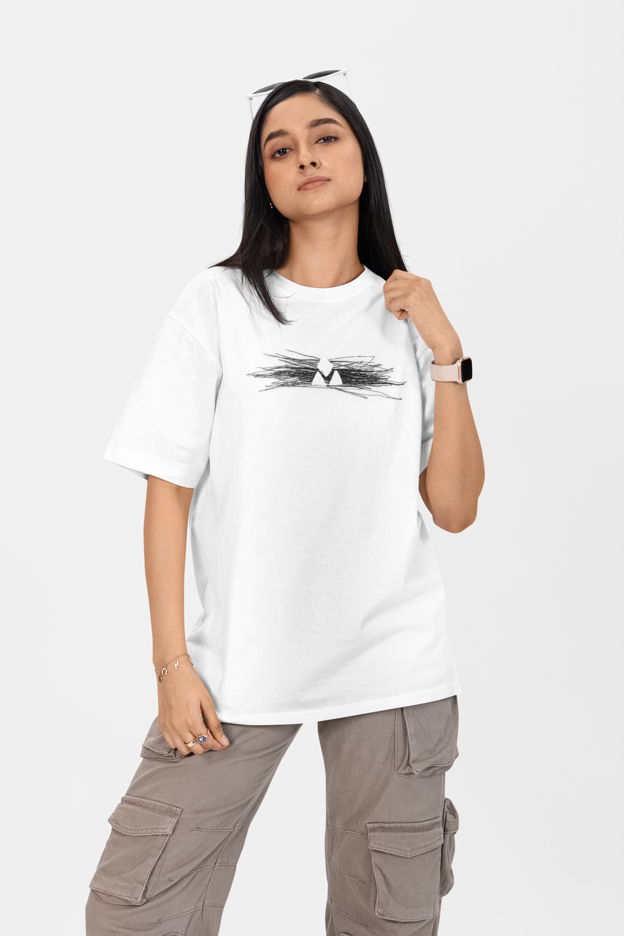 FAKTA HOUSE Unisex Oversized T-Shirt – White